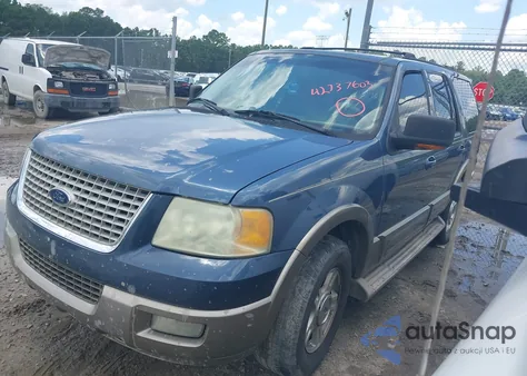 2004 Ford Expedition Eddie Bauer из США, поврежденный, VIN 1FMFU17L24LB42791